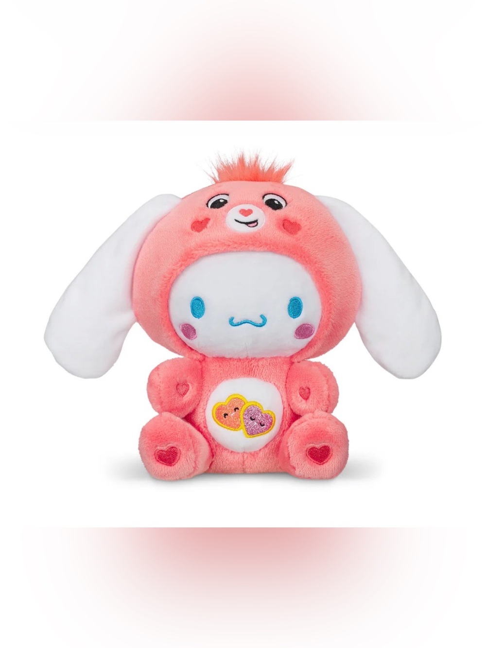 Hello Kitty x Care Bears Cinnamon Roll Plush Stuffed Animal 9”